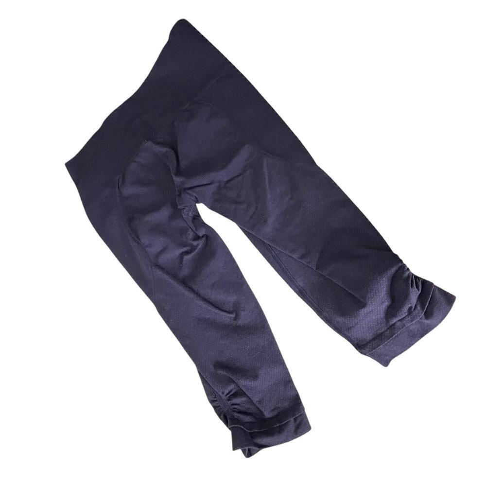 Lululemon In The Flow Crop II Deep Navy Blue Size 6 - Picture 5 of 6
